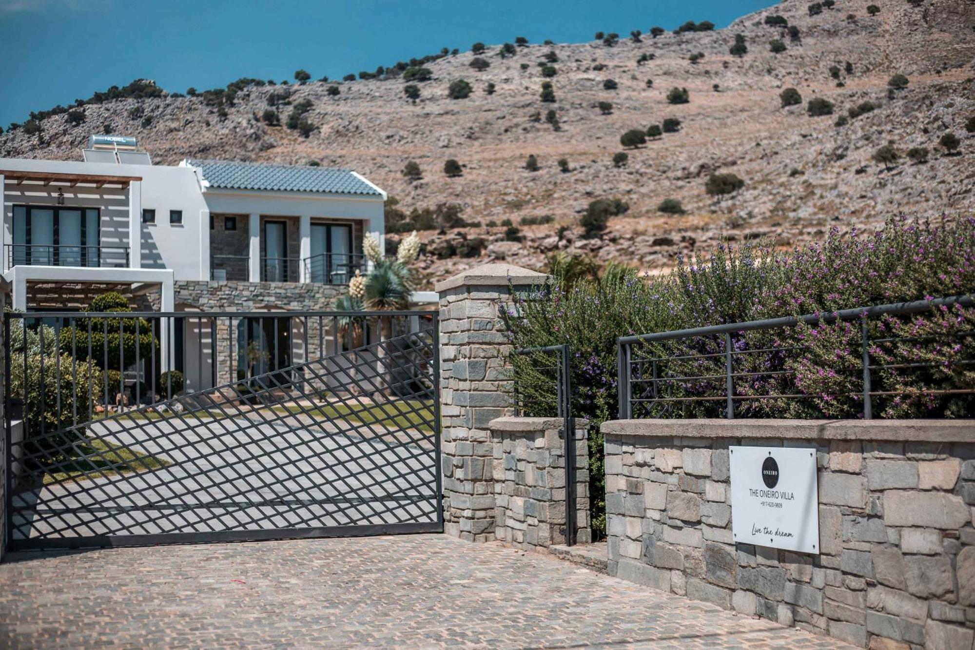 Oneiro Villa - Voted The Best Villa In Rhodes, Greece! Pefki Exterior foto